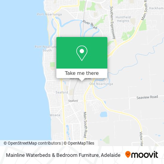 Mapa Mainline Waterbeds & Bedroom Furniture