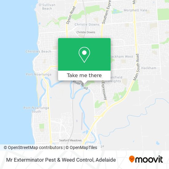 Mr Exterminator Pest & Weed Control map