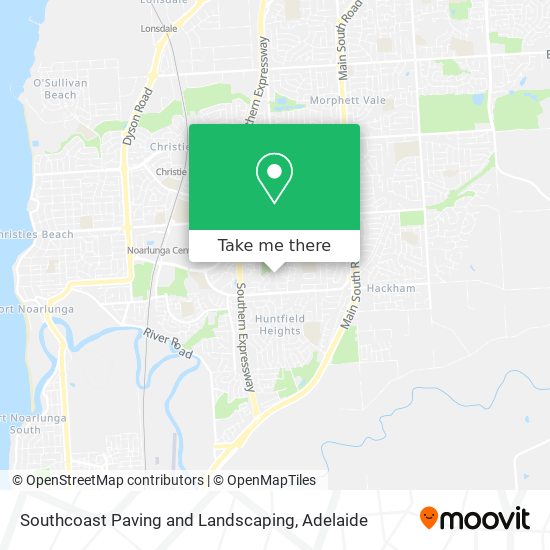 Southcoast Paving and Landscaping map