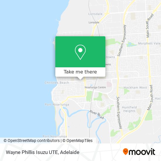 Mapa Wayne Phillis Isuzu UTE