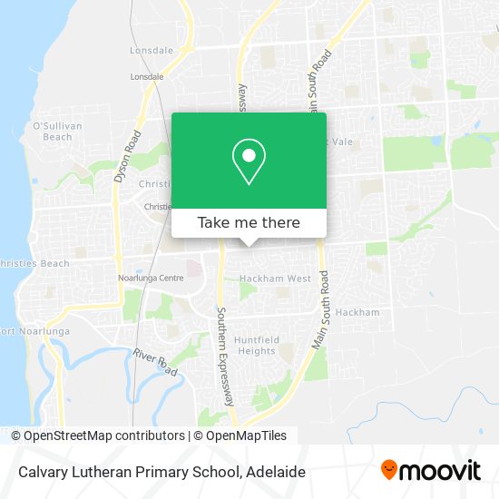 Calvary Lutheran Primary School map