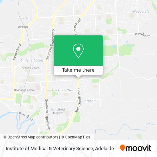 Institute of Medical & Veterinary Science map