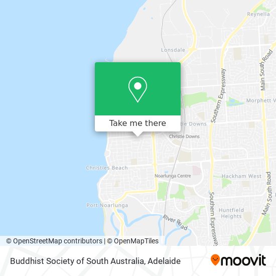 Buddhist Society of South Australia map
