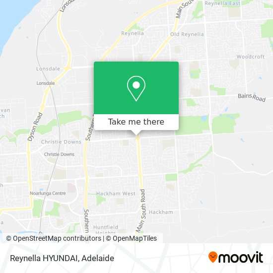 Reynella HYUNDAI map