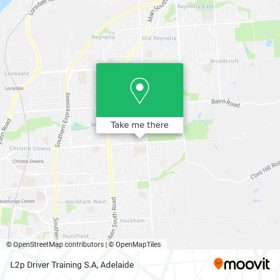 L2p Driver Training S.A map