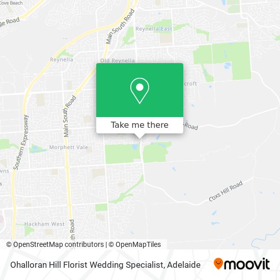 Mapa Ohalloran Hill Florist Wedding Specialist