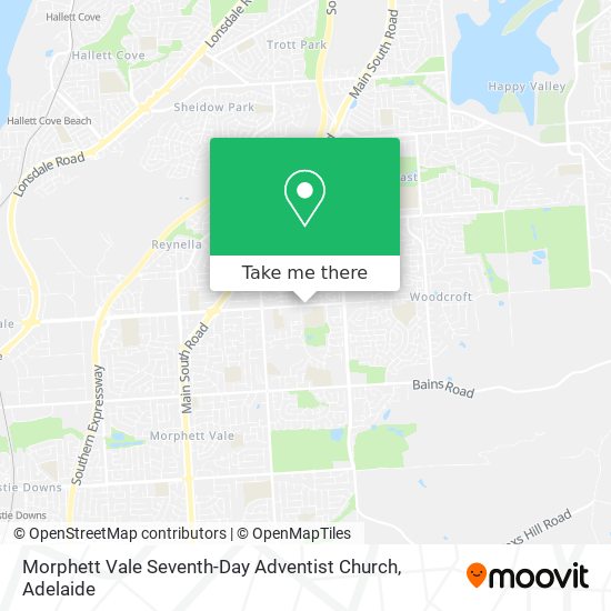 Morphett Vale Seventh-Day Adventist Church map