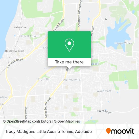 Tracy Madigans Little Aussie Tennis map