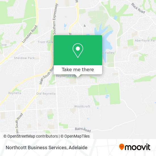 Mapa Northcott Business Services