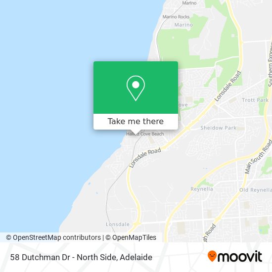 58 Dutchman Dr - North Side map