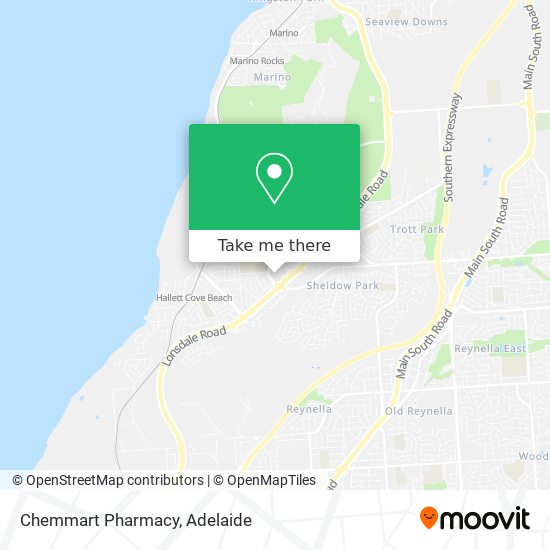 Chemmart Pharmacy map