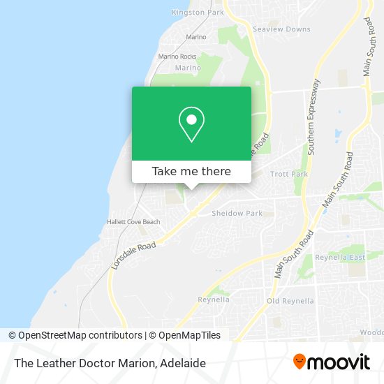 The Leather Doctor Marion map