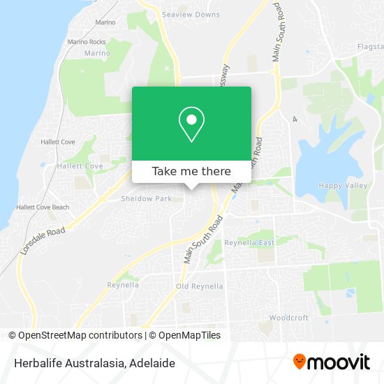 Herbalife Australasia map