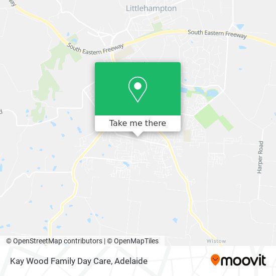 Mapa Kay Wood Family Day Care