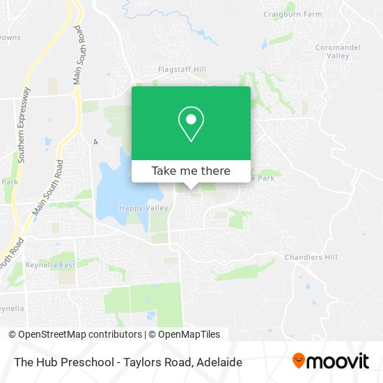 Mapa The Hub Preschool - Taylors Road