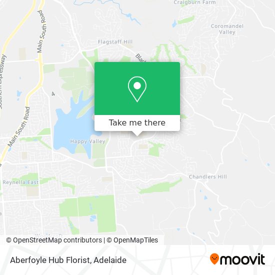 Aberfoyle Hub Florist map