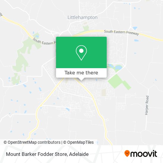 Mount Barker Fodder Store map