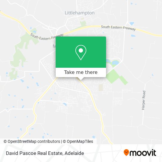 Mapa David Pascoe Real Estate