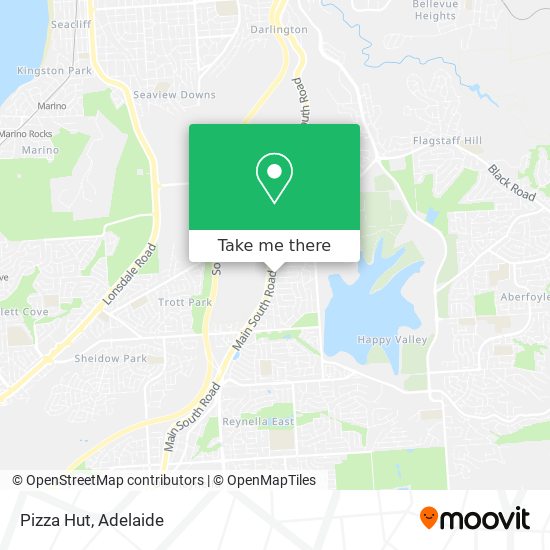 Pizza Hut map