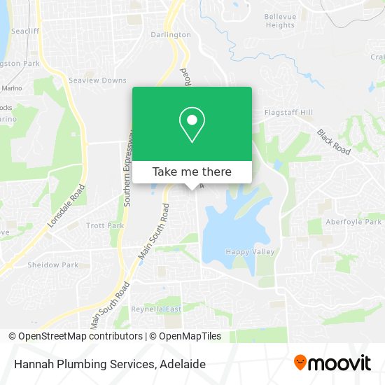 Hannah Plumbing Services map