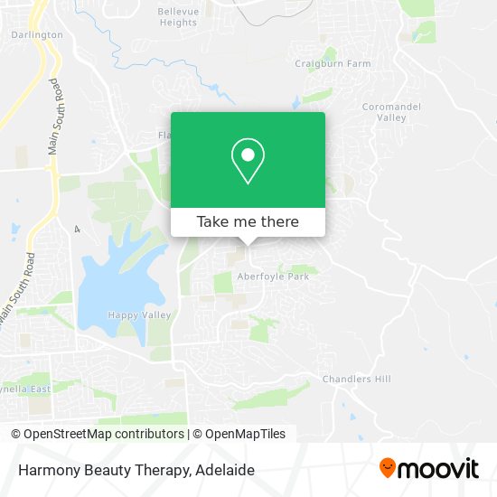 Harmony Beauty Therapy map