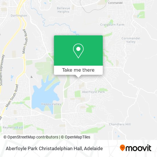 Aberfoyle Park Christadelphian Hall map