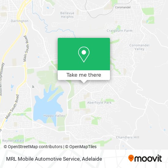 MRL Mobile Automotive Service map