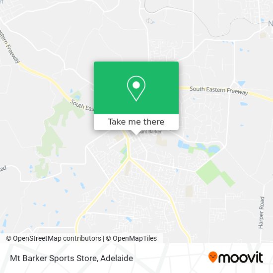 Mt Barker Sports Store map