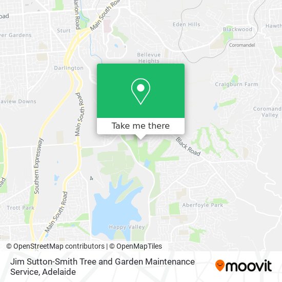 Jim Sutton-Smith Tree and Garden Maintenance Service map