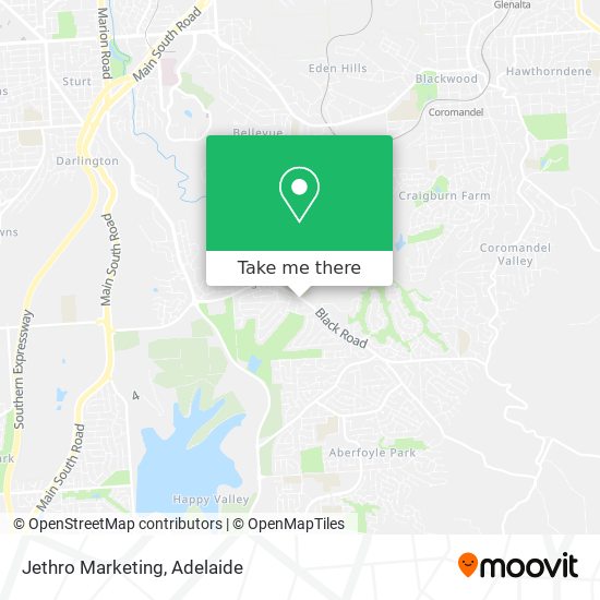 Jethro Marketing map