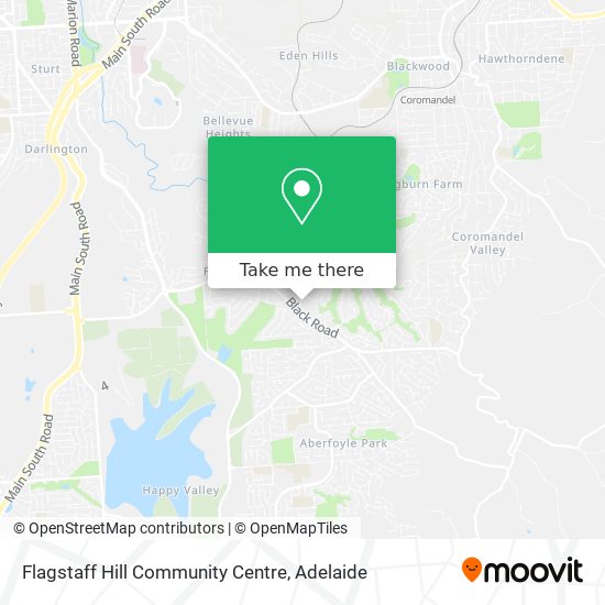 Flagstaff Hill Community Centre map