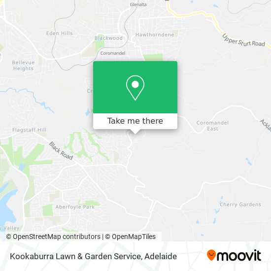 Kookaburra Lawn & Garden Service map