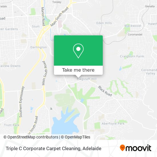 Triple C Corporate Carpet Cleaning map