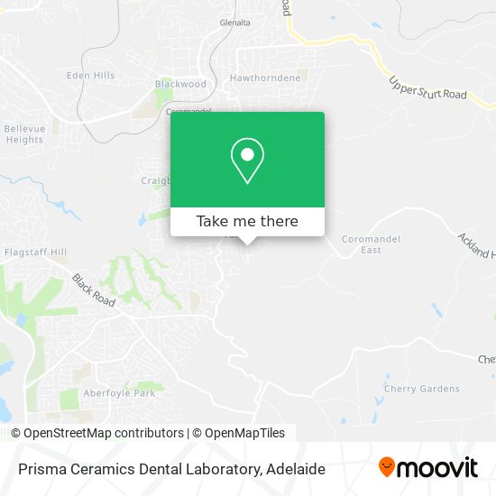 Mapa Prisma Ceramics Dental Laboratory