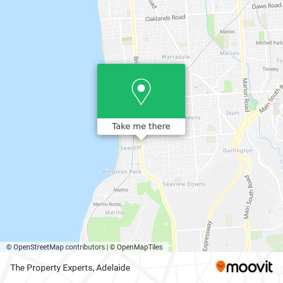 The Property Experts map