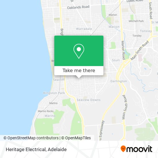 Heritage Electrical map