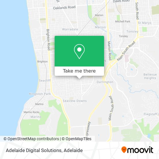 Adelaide Digital Solutions map