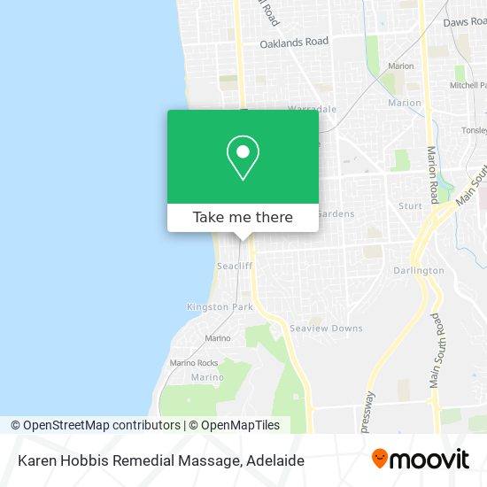 Mapa Karen Hobbis Remedial Massage