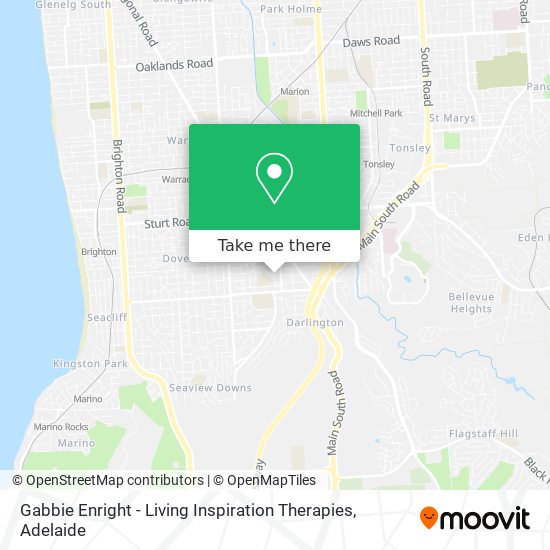 Gabbie Enright - Living Inspiration Therapies map