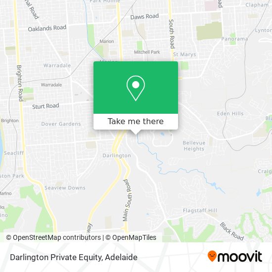 Mapa Darlington Private Equity