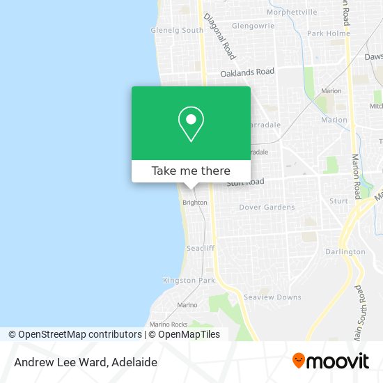 Andrew Lee Ward map