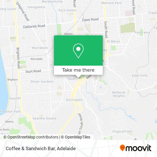 Coffee & Sandwich Bar map