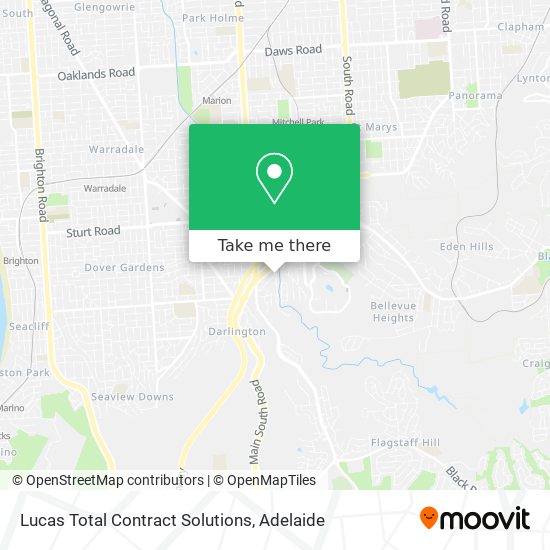 Lucas Total Contract Solutions map