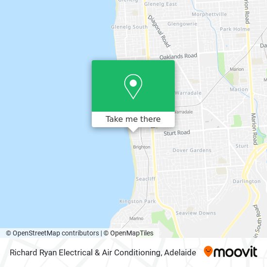 Richard Ryan Electrical & Air Conditioning map