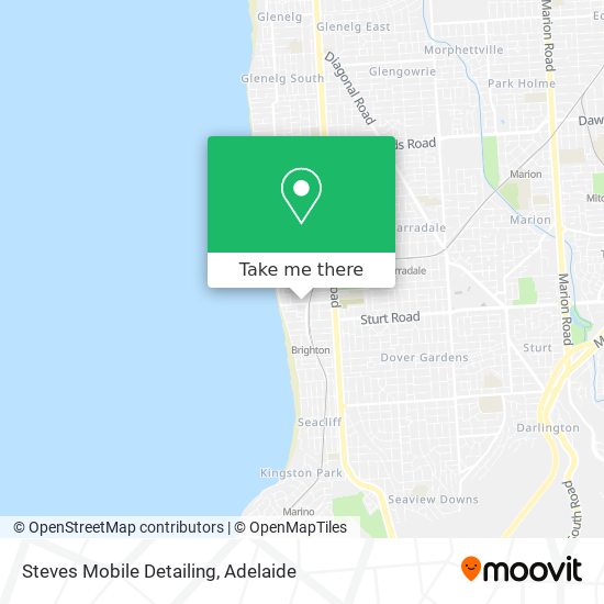 Steves Mobile Detailing map
