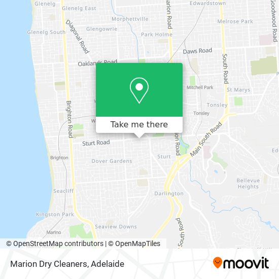 Marion Dry Cleaners map