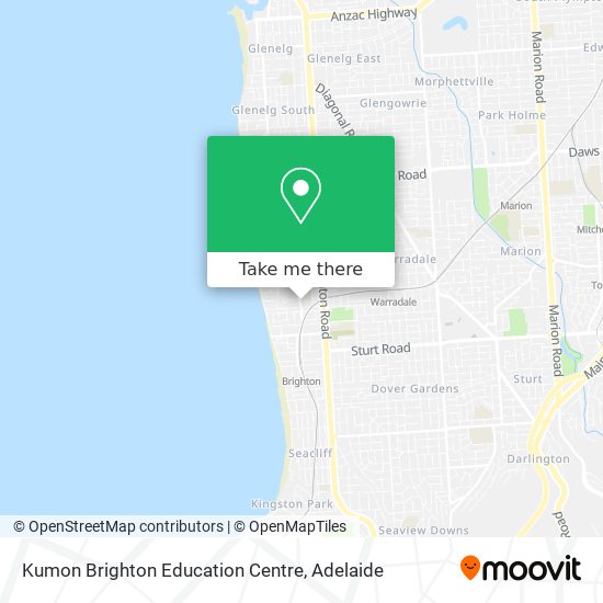 Mapa Kumon Brighton Education Centre