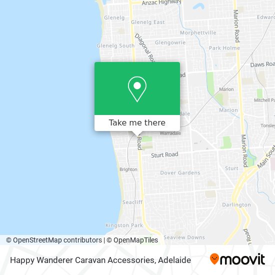 Mapa Happy Wanderer Caravan Accessories