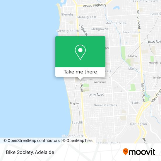 Bike Society map