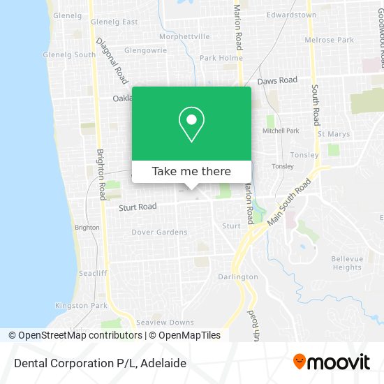 Dental Corporation P/L map